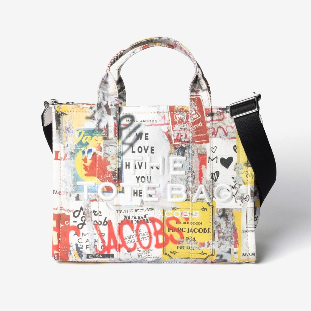 マークジェイコブス MARC JACOBS THE POP AMERICANA CANVAS MEDIUM TOTE BAG ザ ポップ アメリカーナ キャンバス ミディアム トート バッグ 2P6HTT017H02 ショルダーバッグ レディース バッグ