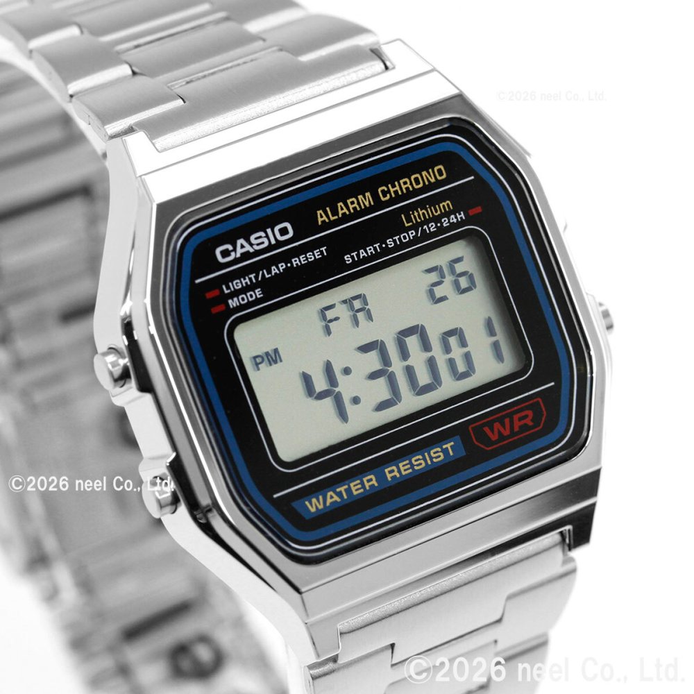 カシオ コレクション CASIO Collection STANDARD デジタル 腕時計 A158WA-1JH スタンダード