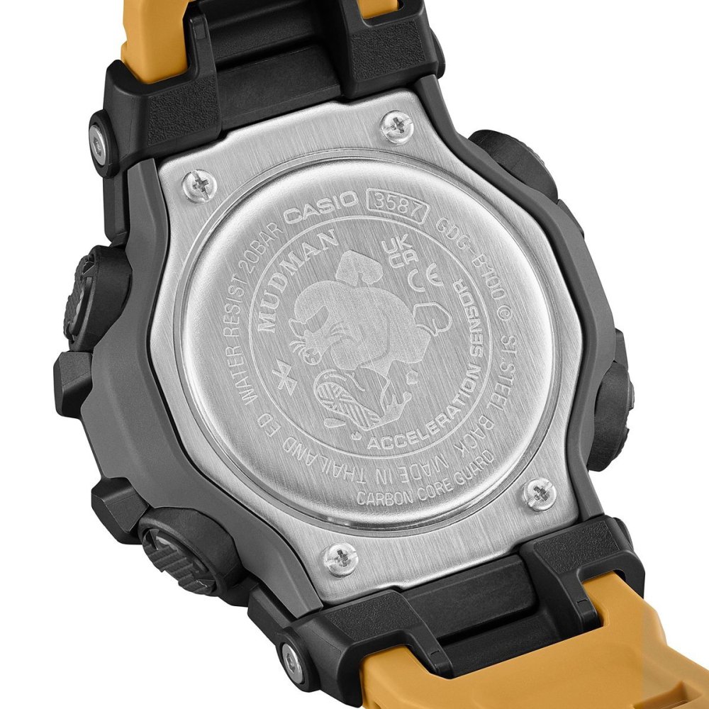 G-SHOCK デジタル カシオ Gショック マッドマン MUDMAN 腕時計 メンズ MASTER OF G GDG-B100-1A5JF【2026 新作】
