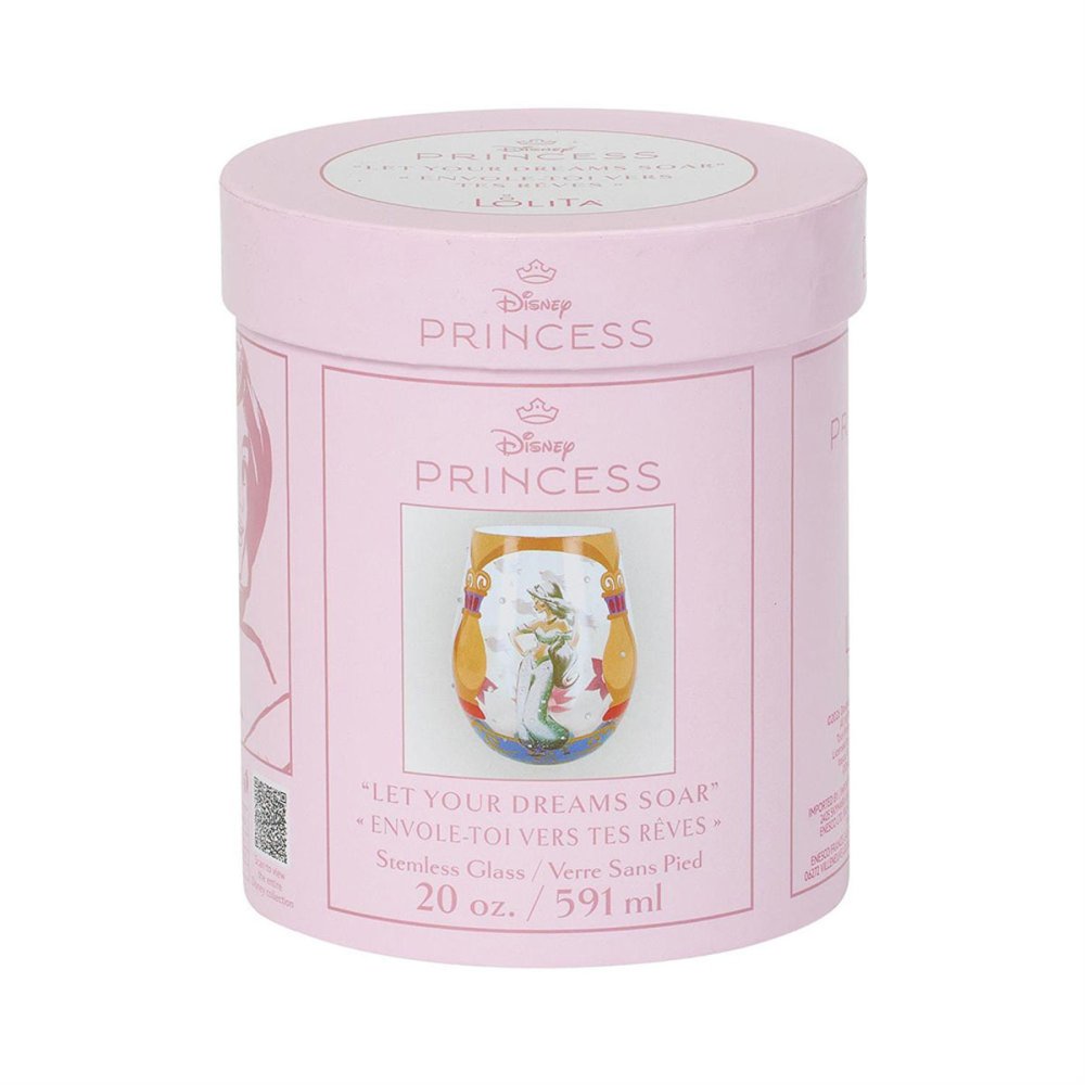 ディズニーロリータ Disney Lolita ロリータ LOLITA ステムレスグラス LET YOUR DREAMS SOAR ジャスミン アラジン グラス ワイングラス 食器 コップ 6017416 レット ユア ドリームズ ソア インテリア