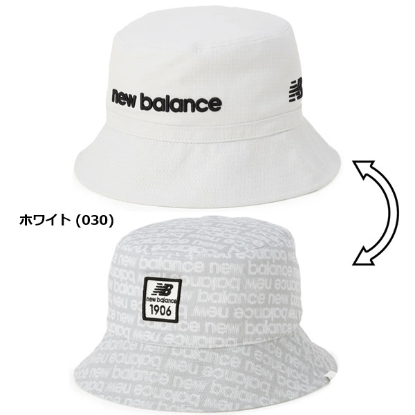 ニューバランス ゴルフ ハット リバーシブル バケットハット(MENS) New Balance Golf 012-6287002 お誕生日祝い お祝い 記念品 お父さん 父の日 彼氏 男性 30代 40代 50代 60代 母の日 お母さん 還暦祝い 敬老の日 彼女 人気プレゼント プレゼント