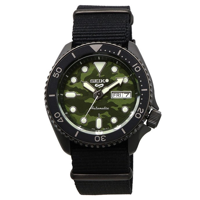 SEIKO 腕時計 セイコー 時計 ウォッチ セイコーファイブ 5スポーツ 流通限定モデル SKX ストリート スタイル 自動巻き メンズ SRPJ37K1 [並行輸入品]