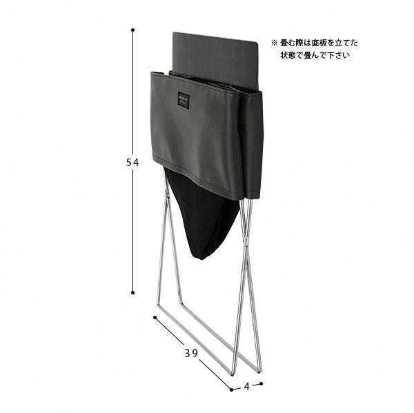 ミニサイドワゴン 日本製 合皮 手荷物入れ Sサイズ ブラック R-360 荷物置き 収納ボックス イス下 デッドスペース活用 かばん置き オフィス 自宅 リビング 店舗用