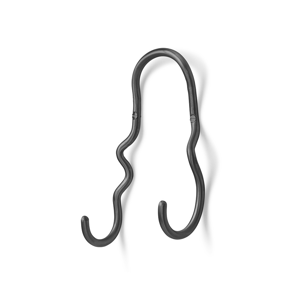 ferm LIVING ファームリビング ウォールハンガー Curvature ダブルフック ウォールハンガー壁掛け フック 北欧雑貨 おしゃれ 帽子 バッグ コート インテリア雑貨 北欧 雑貨 インテリア うねうねフック