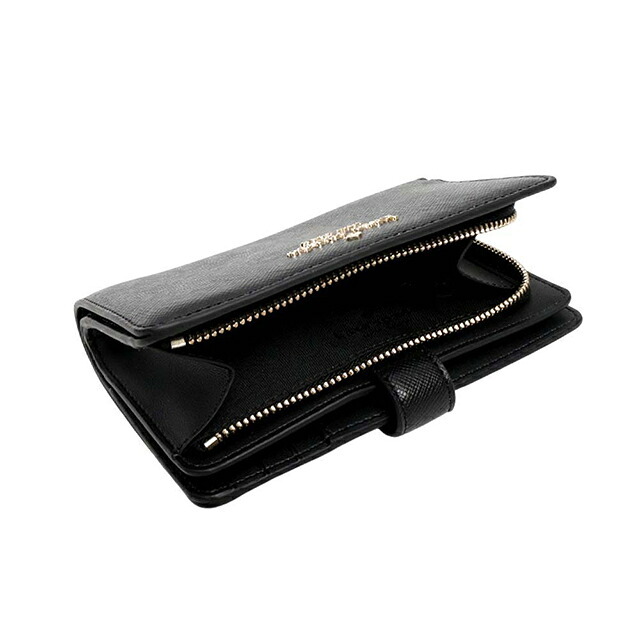 ケイトスペード KATE SPADE 二つ折り財布 二折財布 KH752-001 レディースブラック