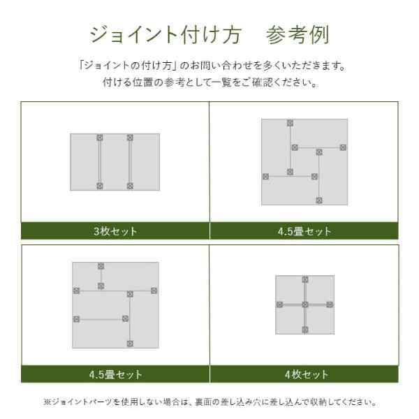 置き畳 半畳 国産 い草 簡単 和室 約82×82cm 9枚組