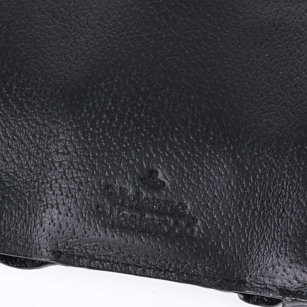 ヴィヴィアンウエストウッド Vivienne Westwood 三つ折り財布 ミニ コンパクト 小銭入れ付き ウォレット レディース ブラック 5115003YW L00F7 N401 折財布 送別会 誕生日 お中元 結婚祝い 結婚式 彼氏 息子 夫 男性 彼女 妻 女性 財布 高級 父の日 母の日【スペシャルラッピング660円(別売り)】 即日発送ファッション小物 ホワイトデー