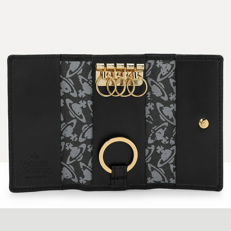 【無料ラッピング】 ヴィヴィアン ウエストウッド Vivienne Westwood キーケース ヴィンテージ オーブ Vintage Orb 限定 ブラック ブランド 正規品 新品 ギフト プレゼント 人気 おすすめ 誕生日 記念日 クリスマス 送料無料 vwt522438