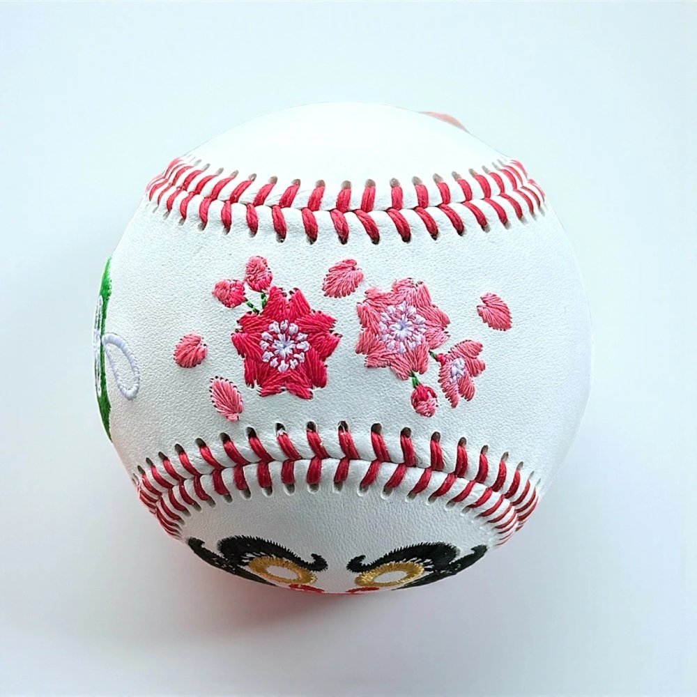 野球ボール型 達磨 合格祈願 だるまボール