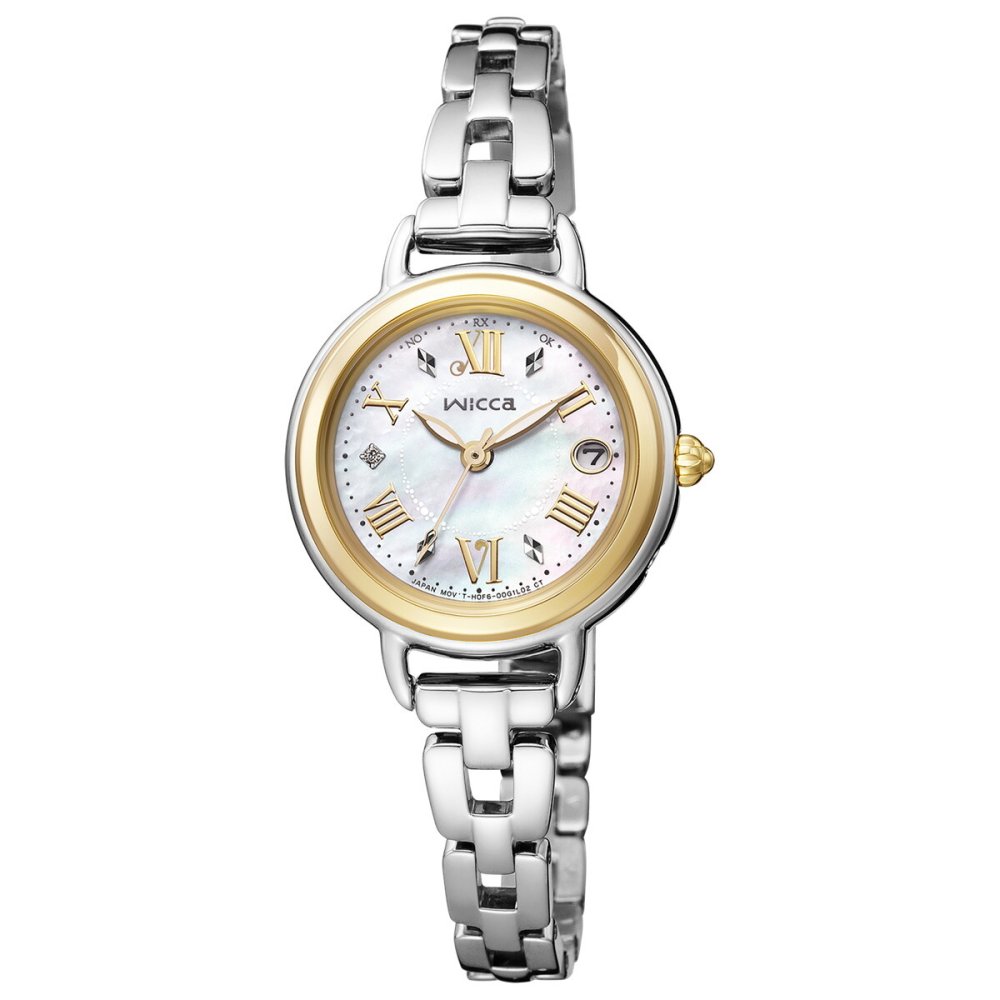 シチズン ウィッカ CITIZEN wicca ソーラーテック 電波時計 腕時計 レディース KL0-537-21 カフェタイム【2026 新作】
