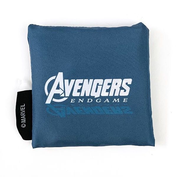 MARVEL マーベル マーベル フィンガースナップ エコバッグ  バッグ お買い物袋  ネイビー