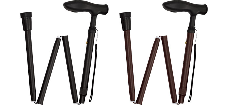 【ウォーキングステッキ】杖杖 折りたたみ スレンダーネックE 折畳 長さ75.5～85.5cm（対応身長145～165cm）つえ 杖 おしゃれ コンパクト 旅行 長さ調節 歩行補助 介護 高齢者 敬老の日 父の日 母の日 プレゼント ギフト SGマーク