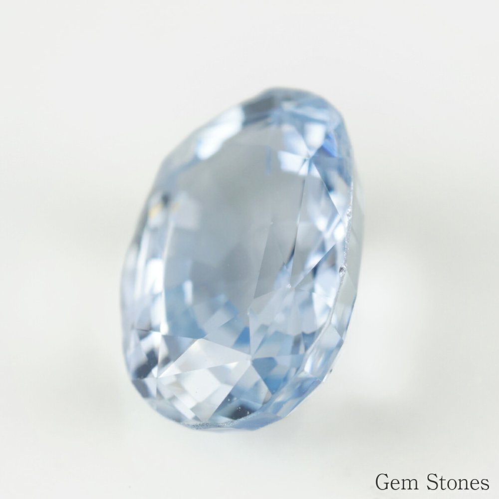  非加熱 ブルーサファイア 4.347ct ルース 裸石 宝石 ファンシーカラー ブルー 大粒 希少 オリジナルジュエリー メインストーン お守り 誕生石 9月 ギフト