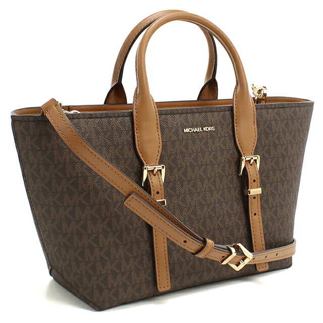 マイケルコース トートバッグ レディース ブランド MICHAEL KORS MOORE 2WAY 30R5G9OS1B ブラウン
