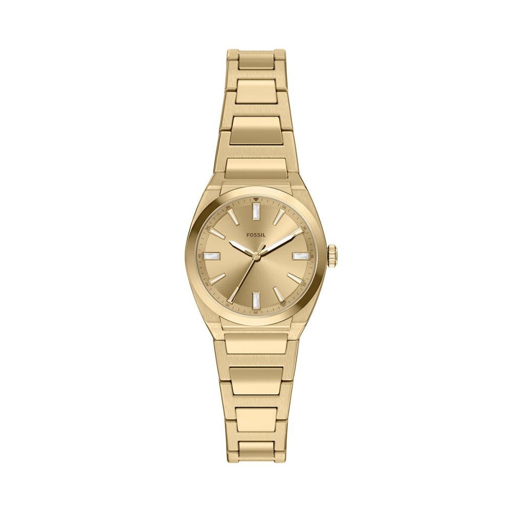 フォッシル FOSSIL 腕時計 レディース EVERETT アナログ ゴールドトーン ステンレススチールウォッチ ES5492【2026 新作】