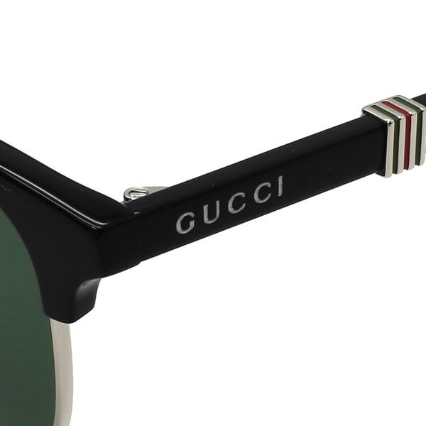 GUCCI サングラス グッチ GG1499SK-004 サングラス アジアンフィット シルバー グリーン メンズ レディース ユニセックス