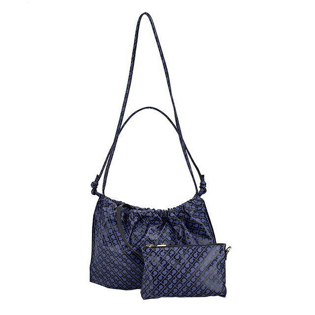 ゲラルディーニ ショルダーバッグ レディース ブランド GHERARDINI Italy GHB0210 ODISS ネイビー/ブラック