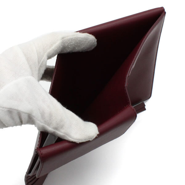 GANNI ガニー 財布 B3010134-436 Bou Travel Wallet サイフ バーガンディ