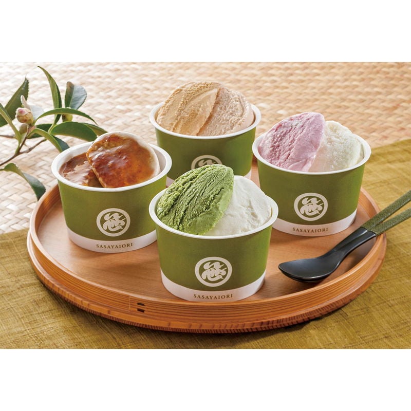京菓匠 笹屋伊織監修 アイスアソート (AH-SIB) [お中元][お歳暮] ※送料無料(北海道・沖縄・離島への配送不可)