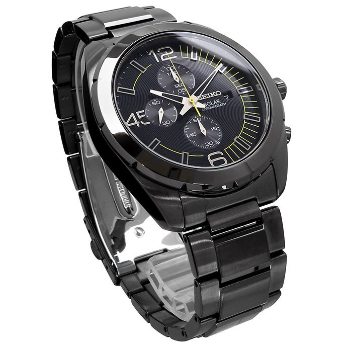SEIKO 腕時計 セイコー 時計 ウォッチ ソーラー クロノグラフ 100M メンズ SSC217P1 [並行輸入品]