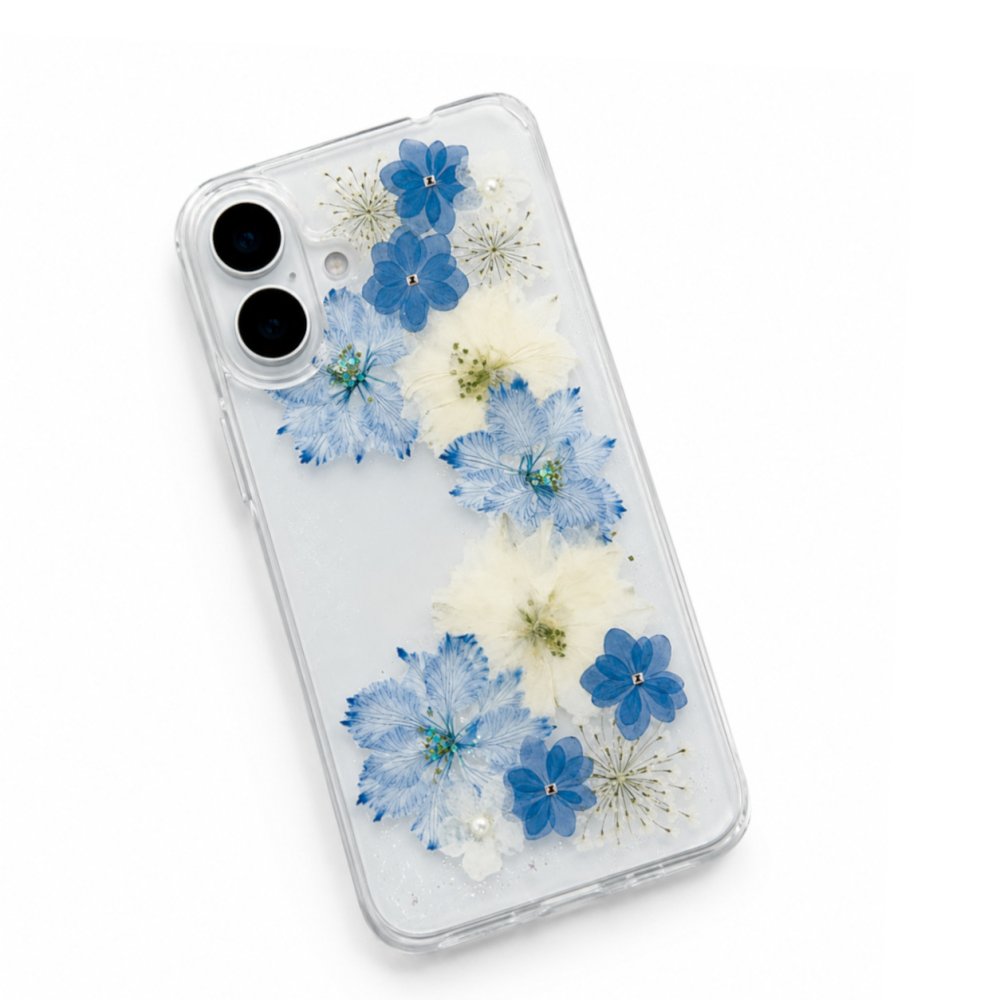 【ほぼ全機種対応スマホケース❁】押し花スマホケース NO.504（着日指定不可） 押し花＆レジン iPhone/Xperia/AQUOS/Galaxy他