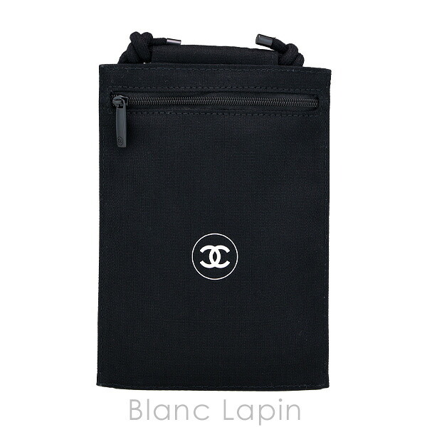 【ノベルティ】 シャネル CHANEL パスポートホルダー #ブラック