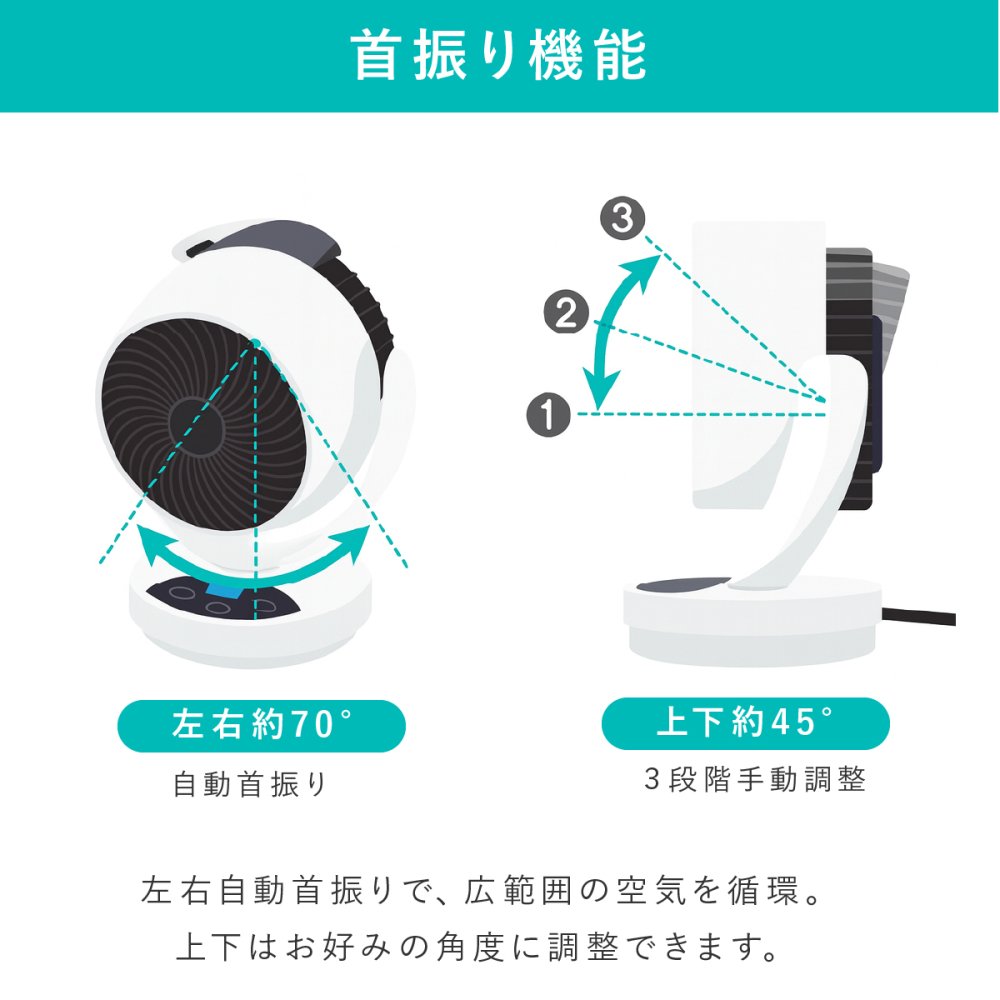 ひえぽか 温冷サーキュレーター 温冷風機 ヒーター サーキュレーター ひえぽか温冷扇 衣類乾燥 扇風機 冷風 温風 送風 首振り 自動 上下角度 過熱保護 軽量 コンパクト 省エネ 冬 夏 梅雨 寝室