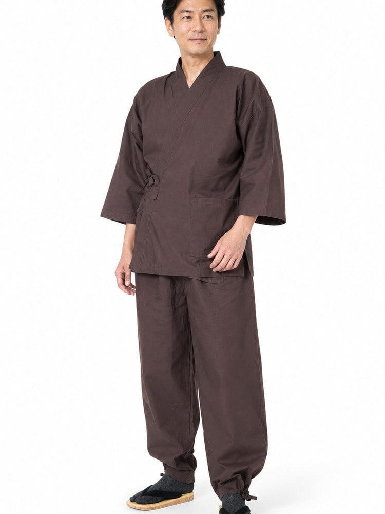 作務衣 大きいサイズ 匠 作務衣 綿100% 薄手 M/L/LL/3L 401001 TI-01 作務衣 メンズ 部屋着 作業着 仕事着 普段着 男性 紳士 敬老の日 還暦 父ギフ プレゼント 父の日 還暦 ユニフォーム 40代 50代 60代 70代
