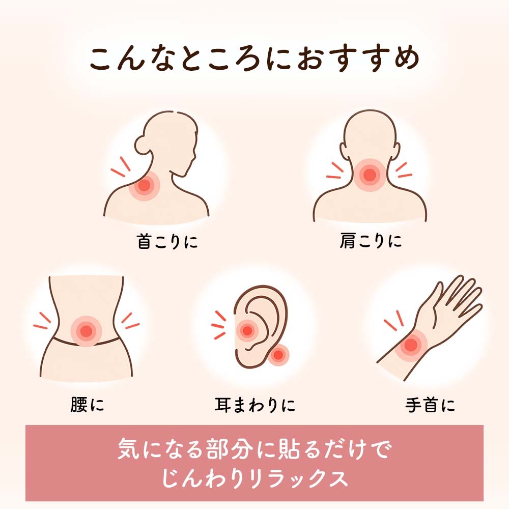 ながら温タブレット 6個入り 貼るだけ 温活 リラックス よもぎ ねこ 温感タブレット プチギフト お配りギフト お礼 お疲れ様 ギフト プレゼント