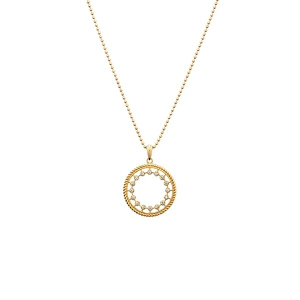 【無料ラッピング】  ヨンドシー 4℃ EAU DOUCE4℃ K10 イエローゴールド ネックレス ダイヤモンド レディース ブランド 正規品 新品 ギフト プレゼント 人気 おすすめ 誕生日 記念日 クリスマス 送料無料