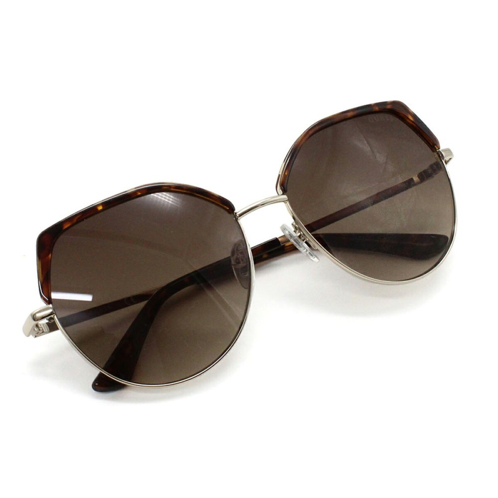 ゲス GUESS サングラス ノーズパッド UVカット アイウェア キャットアイ フォックス GU7736/S 52F 58 メンズ レディース ユニセックス ハバナ+ブラウングラデーション 海外正規品