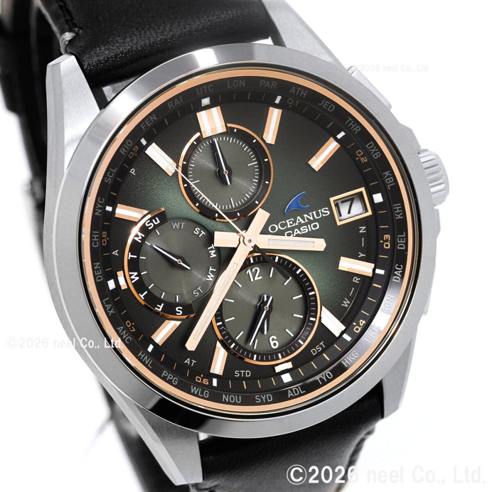 カシオ オシアナス 電波 ソーラー 腕時計 CASIO OCEANUS CLASSIC LINE OCW-T2600RL-3AJR 日本製 Premium Production Line Retro Tone Collection【2026 新作】