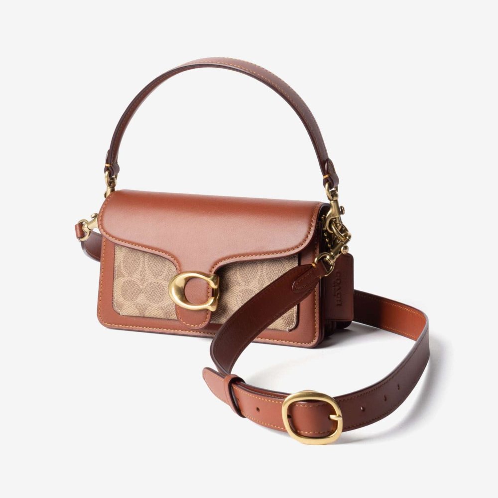 コーチ COACH TABBY SHOULDER BAG 20 タビー ショルダー バッグ シグネチャー キャンバス CM569 ハンドバッグ レディース バッグ