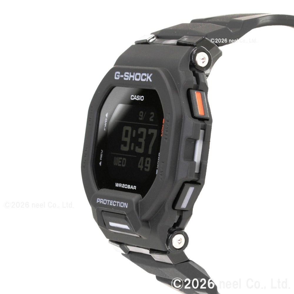 G-SHOCK Gショック G-SQUAD ジースクワッド GBD-200シリーズ GBD-200-1JF メンズ 腕時計 Bluetooth デジタル ブラック CASIO カシオ