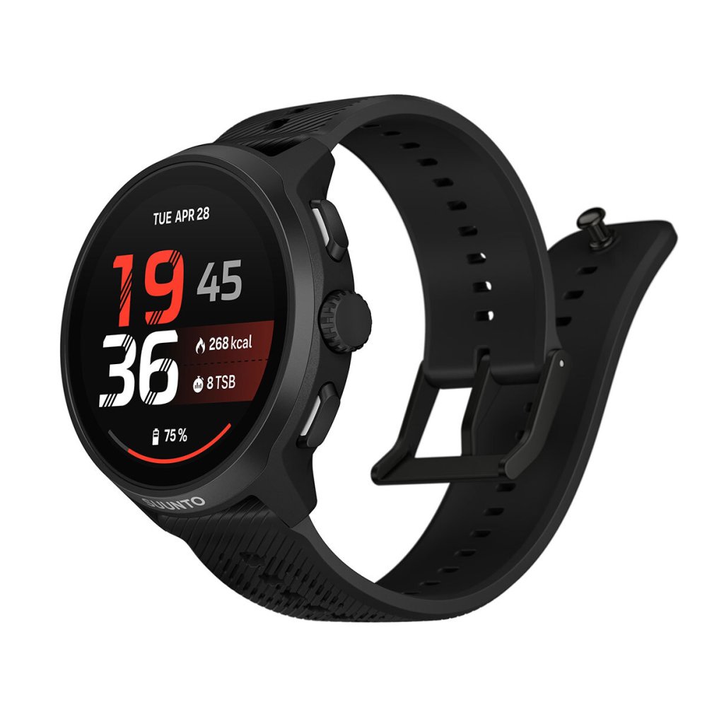【選べるノベルティー付き】スント SUUNTO RUN 2 ALL BLACK ラン ２ オールブラック 4GB SS051723000 シリコンバンド スマートウォッチ 腕時計 メンズ レディース【2026 新作】