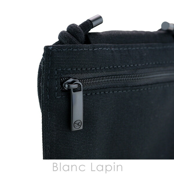 【ノベルティ】 シャネル CHANEL パスポートホルダー #ブラック