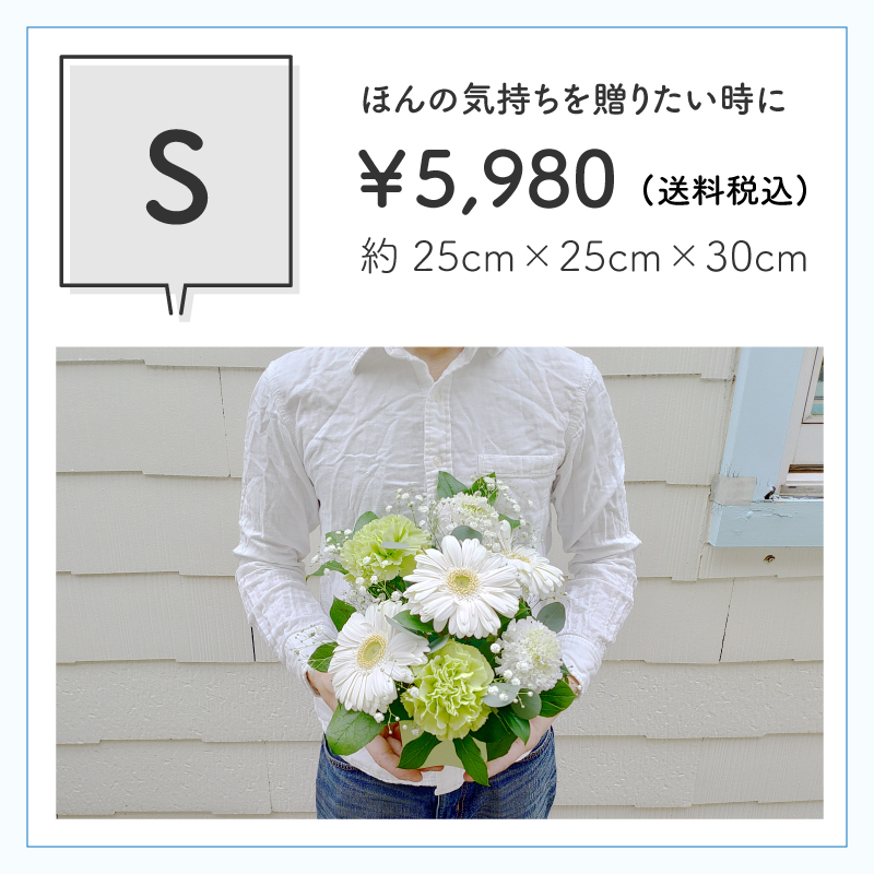 【ペットのお悔やみ】【 選べる5色】【Sサイズ】【クール便】【送料込み】フラワーアレンジメント おまかせ制作 最短翌日お届け  日時指定可 | ペット お供え 犬 猫 お悔やみ 虹の橋 ペット供養 お供え花 お悔やみ花 供花 四十九日 命日に贈るフラワーアレンジメント