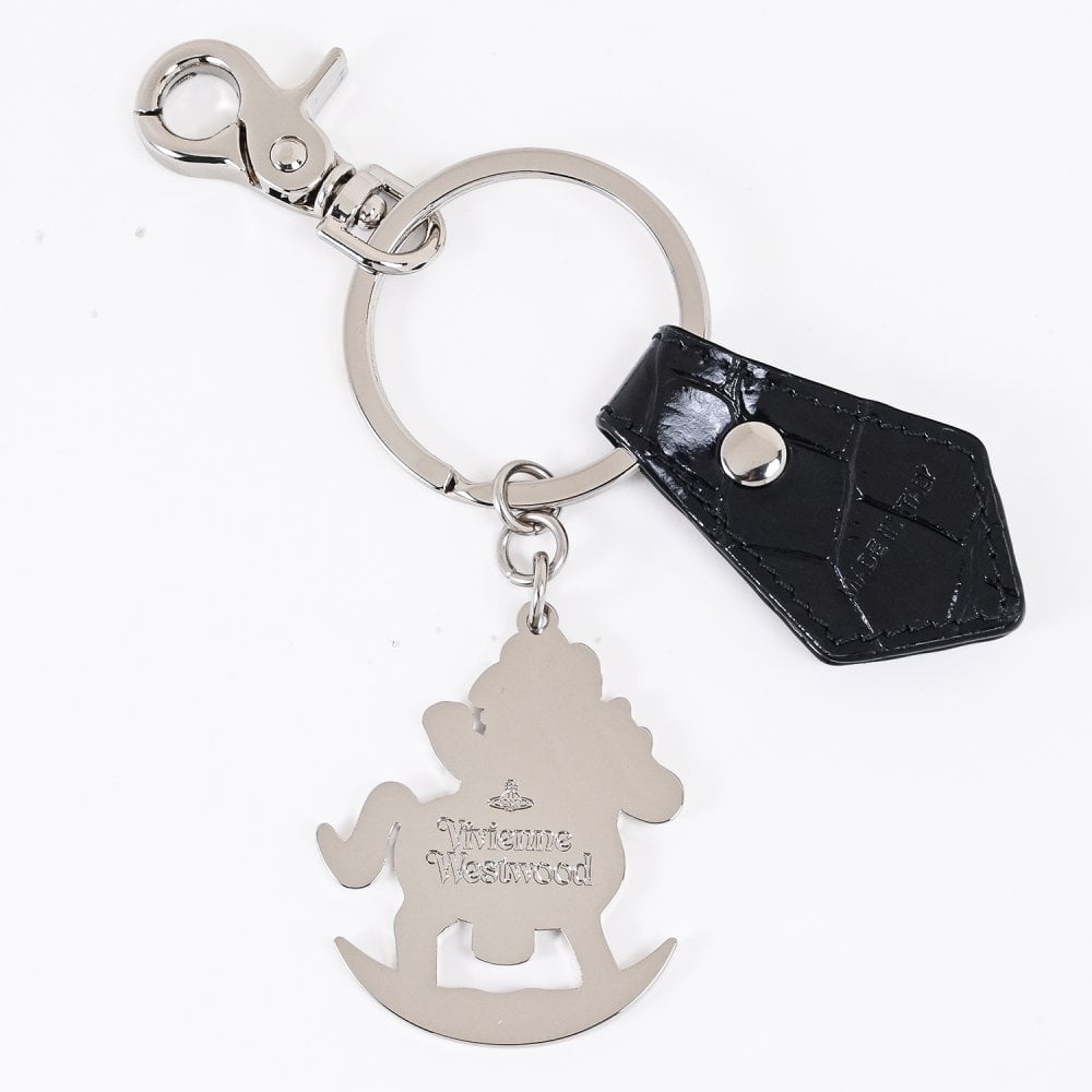 ヴィヴィアンウエストウッド Vivienne Westwood キーリング キーホルダー チャーム Rocking Horse Teddy ロッキングホース テディ ブラック マルチカラー 8203012SUOM002GN401 送別会 誕生日 結婚祝い 結婚式 彼氏 息子 夫 男性 高級 父の日 母の日【スペシャルラッピング660円(別売り)】 即日発送 彼氏 財布 バレンタイン