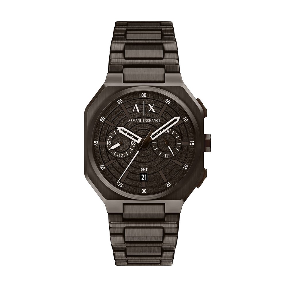 A|X アルマーニ エクスチェンジ ARMANI EXCHANGE 腕時計 メンズ デュアルタイム BASS ステンレス AX1479【2026 新作】