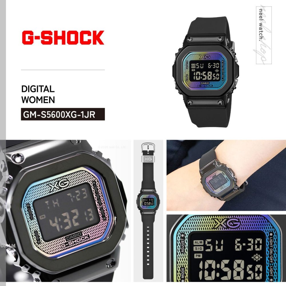 G-SHOCK デジタル カシオ Gショック CASIO XG コラボ 限定モデル 腕時計 GM-S5600XG-1JR【2026 新作】
