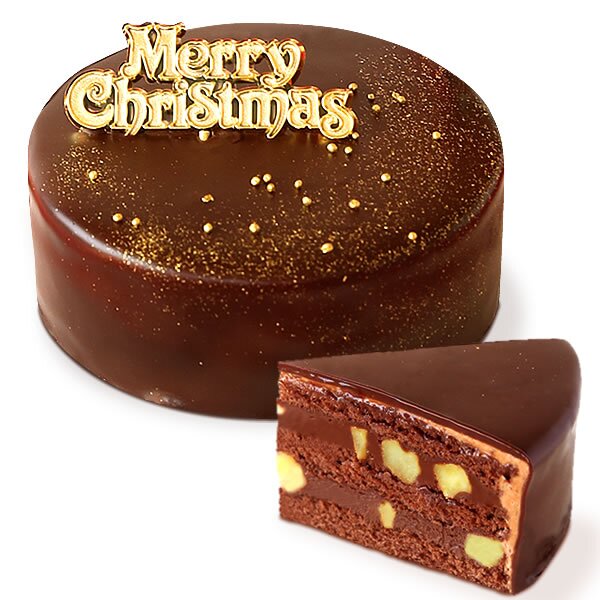＼早割！／ クリスマスケーキ クリスマスプレゼント 予約 2026 チョコ チョコレート チョコレートケーキ 冷凍 ザッハトルテ ガナッシュ リッチ 大人 ディナー 4号 2人 3人 スイーツ お菓子 洋菓子 可愛い かわいい おしゃれ おいもや