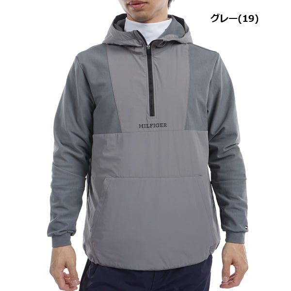 トミーヒルフィガー ゴルフ メンズ ハイブリッド スウェットフーディー TOMMY HILFIGER GOLF THMA489 秋冬モデル お誕生日祝い お祝い 記念品 お父さん 父の日 彼氏 男性 30代 40代 50代 60代  還暦祝い 敬老の日 人気プレゼント プレゼント