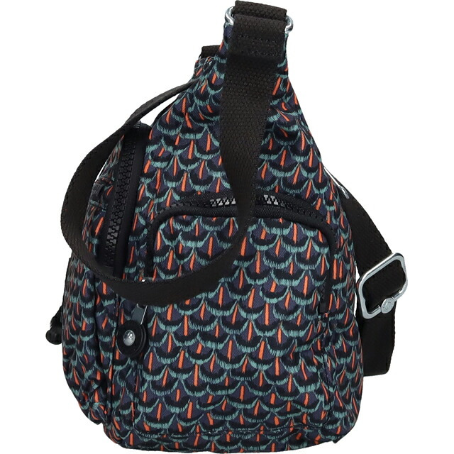 キプリング ショルダーバッグ レディース ブランド Kipling ギャビー S ロゴ ワンポイント 総柄 KI3759-7FP Geo Feather