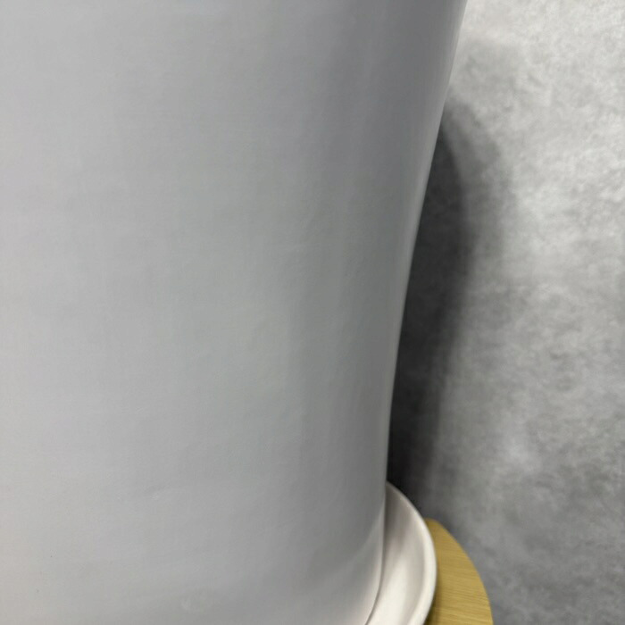 植木鉢 おしゃれ 大型 陶器 13号 受け皿付き セット KONTON コントン WYモダン マット釉 白 ホワイト L 直径40cm 底穴あり 室内 観葉植物 丸型 ラウンド 広口 モダン ナチュラル インテリア リビング オフィス 店舗 ホテル 半磁器 セラミック 焼き物 フロアポット WY-15MW13P