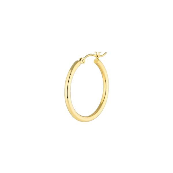 【無料ラッピング】  ヨンドシー 4℃ Hoop K10イエローゴールド ピアス 片耳用 ブランド 正規品 新品 ギフト プレゼント 人気 おすすめ 誕生日 記念日 クリスマス 送料無料