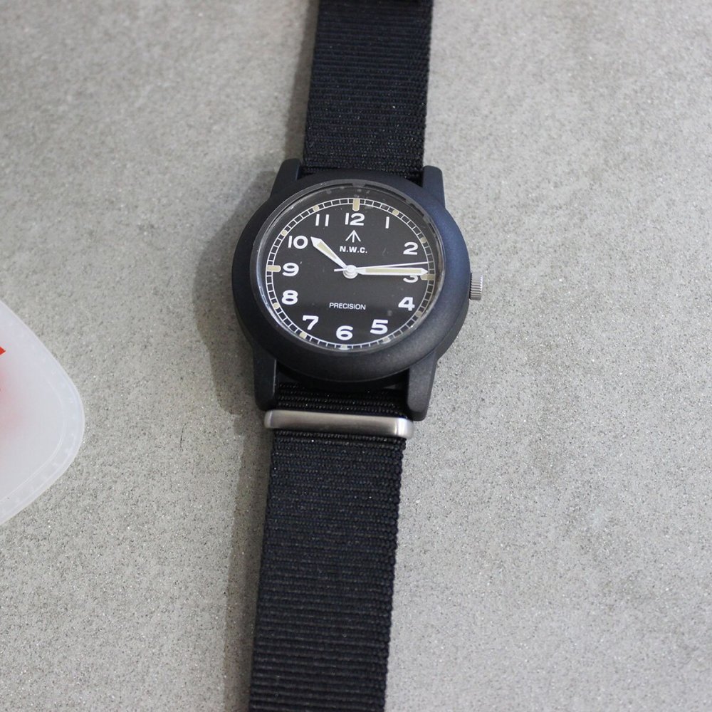 ナバルウォッチ NAVAL WATCH 腕時計 メンズ レディース ミリタリー Camper TYPE ブラック Mil.-08ca-BK【2026 新作】
