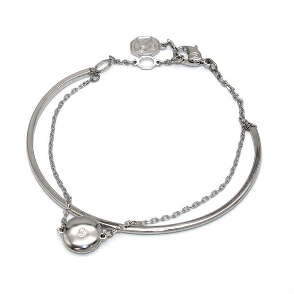 SWAROVSKI スワロフスキー ブレスレット 5683447 M バングル Sublima アクセサリー シルバー レディース