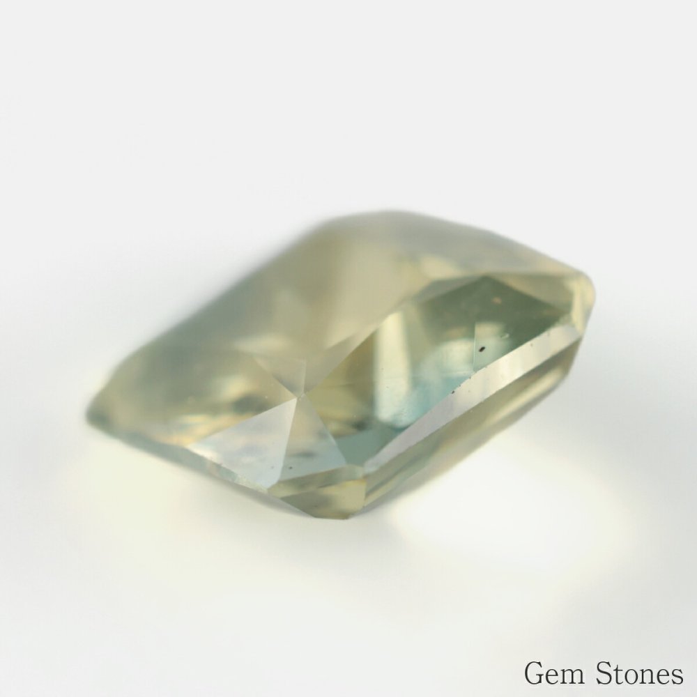 非加熱 バイカラーサファイア 1.69ct ルース 宝石 裸石 グリーン イエロー バイカラー サファイア ジュエリー オリジナル 制作 コレクション 誕生石 9月 記念 お守り 誕生日 プレゼント