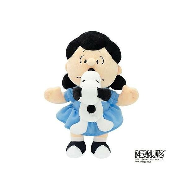 吉徳 スヌーピー SNOOPY ルーシー びっくりキス 182191 ぬいぐるみ 人形 PEANUTS ピーナッツ コミック 名シーン 飛びつきキス 表情 アニメ キャラクター インテリア 雑貨 キッズ ギフト プレゼント 贈り物