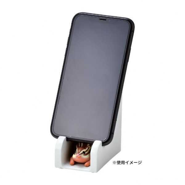 スマホスタンド すべり台 リス Motif 卓上 おしゃれ かわいい インテリア 雑貨 デスク周り リスグッズ プレゼント ギフト スマホ立て 置き型 セトクラフト